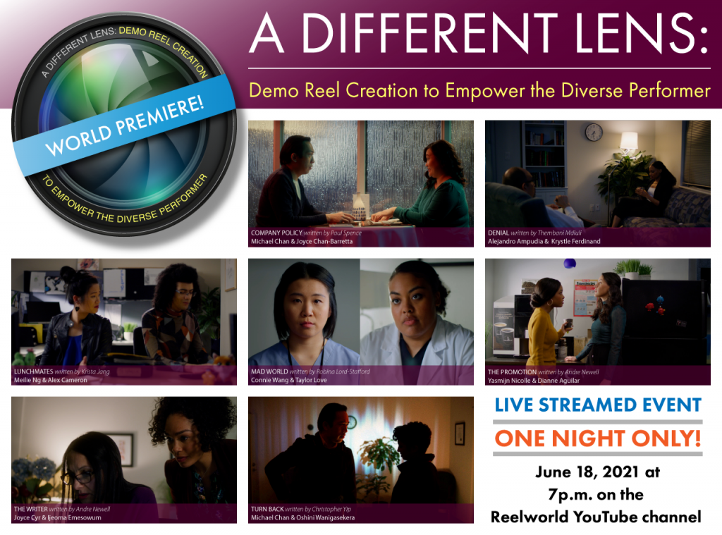 Different Lens Live Streaming event poster