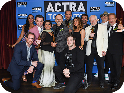 Winners of the 21st ACTRA Awards in Toronto