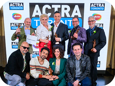 Winners of the 22nd ACTRA Awards in Toronto